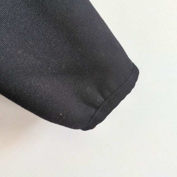 The North Face Womens Black Neck Zip Kangaroo Pockets Fleece Pull Over Size M - Picture 5 of 12